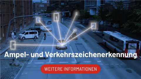 Rendering of traffic lights and signs recognition
