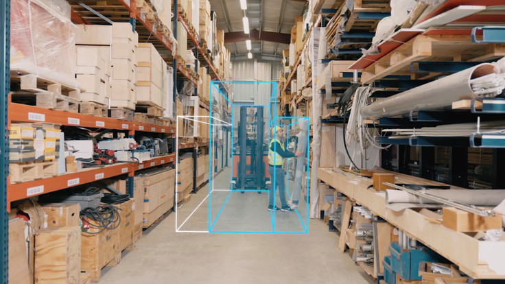  3D zone detection with L-CAS