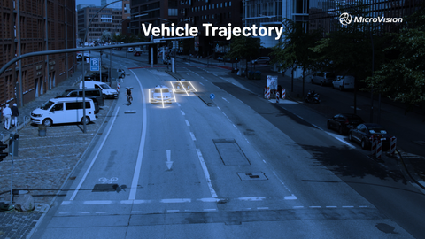 Rendering of vehicle trajectory