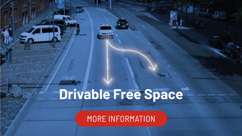 Rendering of drivable free space